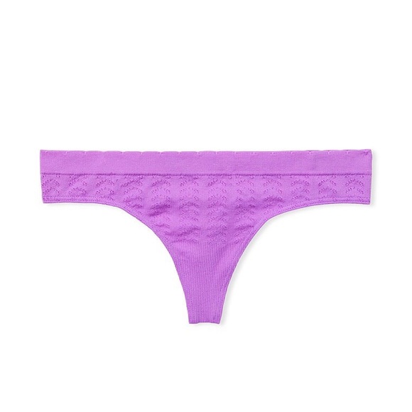 NWT Victoria Secret Panty - Bright Purple - Size L - Picture 3 of 12